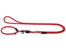 HUNTER Freestyle Retrieverleine, Tau, mit integrierter Halsung, robust, wetterfest, 1,0/260 cm, rot