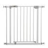 Hauck Türschutzgitter / Treppenschutzgitter für Kinder Open N Stop Safety Gate / ohne Bohren / 75 - 80 cm breit / erweiterbar mit separater Verlängerung / Metall Gitter / weiß