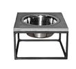 fattoAmano - Lebe mit Betonung FEEDO Solo | Der Beton Hundenapf | Design Napf | Hundeaccessoires (XL, hellgrau)