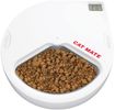 Kerbl Cat Mate Futterautomat C300 (für Hunde + Katzen, 3 Futter-Fächer für je 330 g Tierfutter, mit Kühlakku für frisches Futter, Napf + Deckel spülmaschinenfest, ohne Batterie) 80897