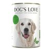 DOG'S LOVE Hundefutter Nassfutter Wild mit Kartoffel, Zwetschke, Sellerie (6 x 400g)