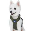 Blueberry Pet Essentials Better Basics No Pull Hundegeschirr mit Clip für die Rückseite, militärisch, grün, klein, verstellbar, gepolstert, weiche Weste für Hunde