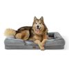 Bedsure orthopädisches Hundebett Ergonomisches Hundesofa - Hundecouch mit eierförmiger Kistenschaum für große Hunde, waschbar rutschfest Hundebetten, Größe in 106x80 cm