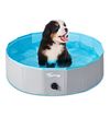 Toozey Hundepool für Große & Kleine Hunde, 80cm / 120cm / 160cm Faltbare Hunde Pools, Planschbecken für Kinder und Hunde, Hundebadewanne, 100% Sicher & Umweltfreundlich