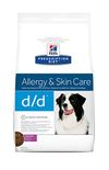 Hill's VET Diet Canine d/d mit Ente und Reis, 1er Pack (1 x 12 kg)