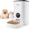 Balimo 4L Automatischer Futterautomat für Katze und Hund, Katzenfutter Automat mit 10S Aufnahmefunktion, Portionskontrolle, bis zu 4 Mahlzeiten pro Tag