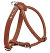 HUNTER ROUND & SOFT LUXUS ELK PETIT Geschirr für kleine Hunde, Leder, S/1, cognac