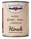 Herzenshund Hirsch mit Bio Quinoa | 6x800g Hundenassfutter