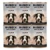seit 1893 Bubeck Nassfutter für Hunde | Lammfleisch mit Reis & Huttenkäse | Dosenfutter für Hunde Single Protein | 6 x 400g | Hundenassfutter glutenfrei | hoher Fleischanteil