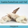 Fresco Dog Kaninchenohren mit Fell 500g