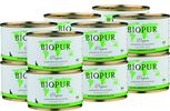 BIOPUR Bio Hundefutter Vegan, Kartoffel & Zucchini für Hunde 12x400g