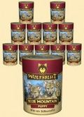 Warnicks Tierfutterservice Wolfsblut Blue Mountain Puppy Nassfutter für Welpen mit Wildfleisch 6 x 395 g