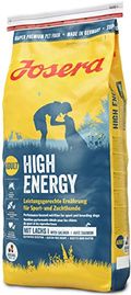 JOSERA High Energy (1 x 15 kg) | Hundefutter mit hohem Energiegehalt für Sporthunde | Mit wertvollem Lachsprotein | Super Premium Trockenfutter für ausgewachsene Hunde | 1er Pack