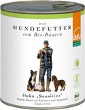 defu Hund | Bio Huhn Sensitive | Premium Bio Hundefutter | Nassfutter Menü für Hunde (6x820)