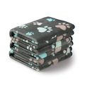 luciphia 1 Pack 3 Decken Super Weich Fluffy Premium Fleece Haustier Decke Flanell Wurf für Hund Welpen Katze Grau Pfote,Medium (76 * 52cm) luciphia 1 Pack 3 Decken Super Weich Fluffy Premium Fleece Haustier Decke Flanell Wurf für Hund Welpen Katze Grau Pfote,Medium (76 * 52cm)