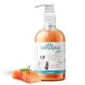Ida Plus - Premium Lachsöl in Lebensmittelqualität für Tiere - 500 ml Pumpflasche – für Hunde, Katzen und Pferde - mit Omega 3 & 6 Fettsäuren – Fischöl kaltgepresst - Made in Germany