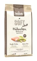 bosch HPC SOFT Hühnchen & Banane | halbfeuchtes Hundefutter für ausgewachsene Hunde aller Rassen | Single Protein | Grain-Free | 1 x 12.5 kg