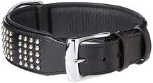 Nobby Leder Halsband "VINTO" schwarz 60 cm (53-58 cm); 50 mm Nobby Leder Halsband "VINTO" schwarz 60 cm (53-58 cm); 50 mm