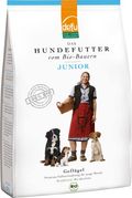 defu Hund | Junior Bio Geflügel | Premium Bio Trockenfutter | Hundefutter für Junge Hunde (4 x 800g)