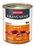 animonda GranCarno Adult Hundefutter, Nassfutter für Erwachsene Hunde, mit Ente, 6 x 800 g