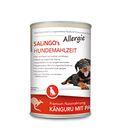 SALiNGO Premium Hundefutter nass Känguru mit Pastinake | getreidefrei | hypoallergen | Single Protein | Hunde Nassfutter 12 x 400g