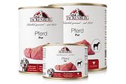 Tackenberg - Nassfutter Pferd Pur für Hunde - 6 x 200 g - Premiumqualität von Tackenberg