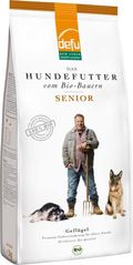 defu Hund | Senior Bio Geflügel | Premium Bio Trockenfutter | Hundefutter für älteree Hunde (3kg)