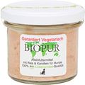BIOPUR Bio Hundefutter Vegetarisch Reis, Karotte im Glas! 100g