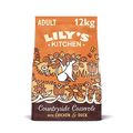 Lily‘s Kitchen Vollwertiges Trocken Hundefutter für ausgewachsene Hunde (12kg) Huhn und Ente (Verpackung kann variieren)