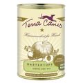 Terra Canis Gartentopf, Gemüse-Obst-Mix 12 x 400 g, Ergänzung Fleischfütterung
