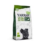 YARRAH Vega Vegetarisches Bio-Trockenfutter für Hunde – für alle Hunderassen und Altersgruppen | Exquisite Biologische Hundebrocken, 2kg | 100% biologisch & frei von künstlichen Zusätzen