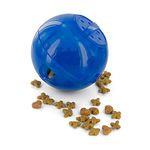 PetSafe SlimCat Futterball, Snackball für Katzen, Für eine spielerische Gewichtskontrolle, 150ml Trockenfutter, Blau