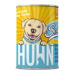 Sollis Hundefutter Nassfutter 6er-Pack | ohne Getreide | Verschiedene Sorten & Größen (Huhn, 6x400g)