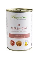 OrganicVet Hund Nassfutter Veterinary Nieren-Diät, 6er Pack (6 x 400 g)