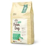 Green Petfood FarmDog Active Grainfree (1 x 10 kg), getreidefreies Hundefutter mit Tierwohl-Hühnchen und roter Linse, nachhaltiges Trockenfutter für ausgewachsene Hunde, 1er Pack