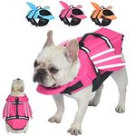 Hunde-Schwimmweste, Französische Bulldogge, Hunde-Schwimmweste, Haustier-Schwimmweste Für Kleine, Mittlere Und Große Hunde, Einzigartiges Flügel-Design, Hunde-Badeanzug Mit Griff Zum Schwimmen,