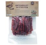 Wildes Land - Entenbrust in Streifen - 250 g - Extra viel Fleisch (93%) - Getreide- und glutenfrei - Unter 4% Fett - Für Hunde und Katzen