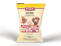 DIBO Geflügel, 10 x 2.000g-Beutel, Tiefkühlfutter, gesunde, natürliche Ernährung für Hunde und Katzen, Barf Fleisch