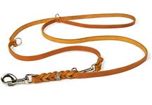 CopcoPet – Fettlederleine für Hunde – 3-Fach verstellbare Hundeleine aus weichem Leder mit Karabinern & Beschlägen aus Chrom – geflochtene Führleine 100% Handmade in Germany (3,0m x 8mm | Cognac)