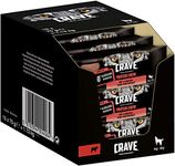 Crave Hundesnacks Protein Chew für mittelgroße Hunde (6kg-15kg) mit 100% natürlicher Rinderleber & hohem Proteingehalt, 15 Stück