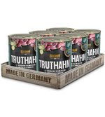 Belcando Super Premium Dose [6x800g Truthahn mit Reis & Zucchini] | Nassfutter für Hunde | Feuchtfutter Dose | Alleinfutter für Hunde Aller Rassen