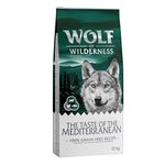 Wolf of Wilderness Trockenfutter für ausgewachsene Hunde mit frischem Lamm, Huhn, Forelle und Holunderbeeren, 12 kg
