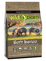 Wildborn Soft IBERICO 4 kg getreidefreies Hundefutter mit 75% frischem Iberico Fleisch | Halbfeuchtes Trockenfutter für Hunde | getreidefreie Rezeptur aus Deutschland