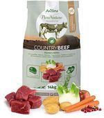 AniForte Natürliches Hunde-Futter Trockenfutter Country-Beef 14kg, Saftiges Feines Rind-Fleisch, 100% Natur Allergiker, Getreide-Frei, Glutenfrei, mit Kartoffeln, Ohne Chemie und künstliche Vitamine