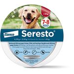 Elanco Seresto® Halsband für große Hunde ab 8 kg: 7 bis 8 Monate wirksamer Schutz gegen Zecken und Flöhe, Länge 70 cm, 4,50 g + 2,03 g