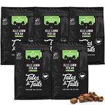 Tales & Tails Trainingsleckerli 5er Pack I Sorte: Lamm I 100% Lamm I Monoprotein I nur 1 Zutat I getreidefrei I zuckerfrei I 5X 90g I hohe Akzeptanz