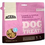 Acana Singles Limited Zutat gefriergetrocknet Hundeleckerlis, Lamm und Apfel, biologisch geeignet & Getreidefrei, 1.25 oz, Rose