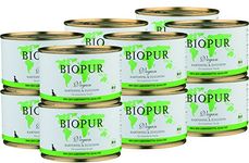 BIOPUR Bio Hundefutter Vegan, Kartoffel & Zucchini für Hunde 12x400g