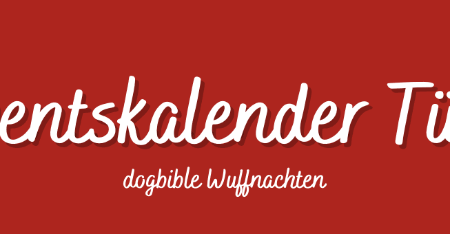 Dogbible Adventskalender, Hundeblog