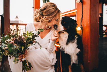 Hunde auf der Hochzeit - so könnt ihr euren Lieblings einbauen